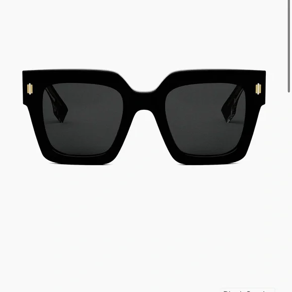 Fendi | Accessories | Fendi Black Square Sunglasses With  display picture 1